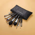MASTER SERIES - 12 PCS CLASSIC BRUSH KIT - BRIGHT SILVER - EIGSHOW Beauty